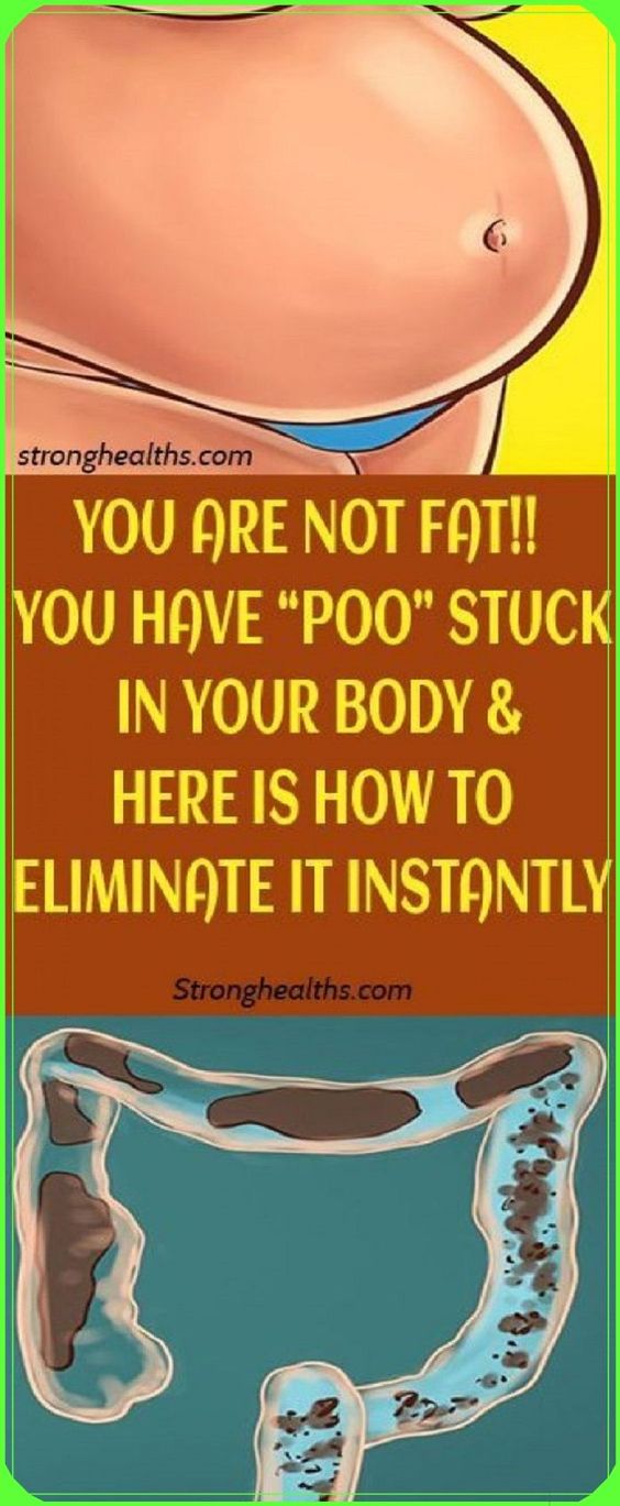 YOU ARE NOT FAT!! YOU HAVE “POO” STUCK IN YOUR BODY & HERE IS HOW TO ELIMINATE IT INSTANTLY