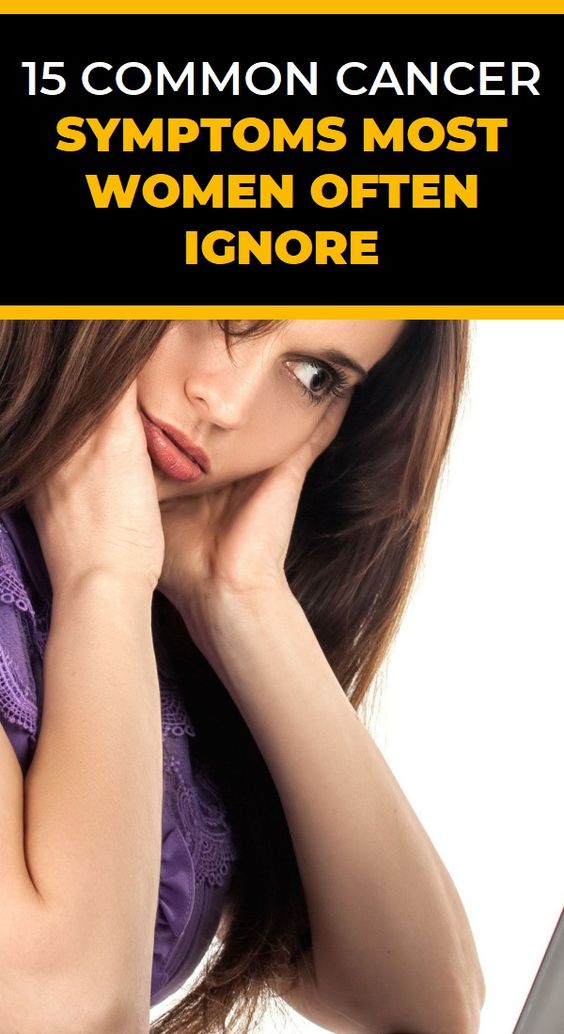 15 Cancer Symptoms Women Often Ignore Quoqlee